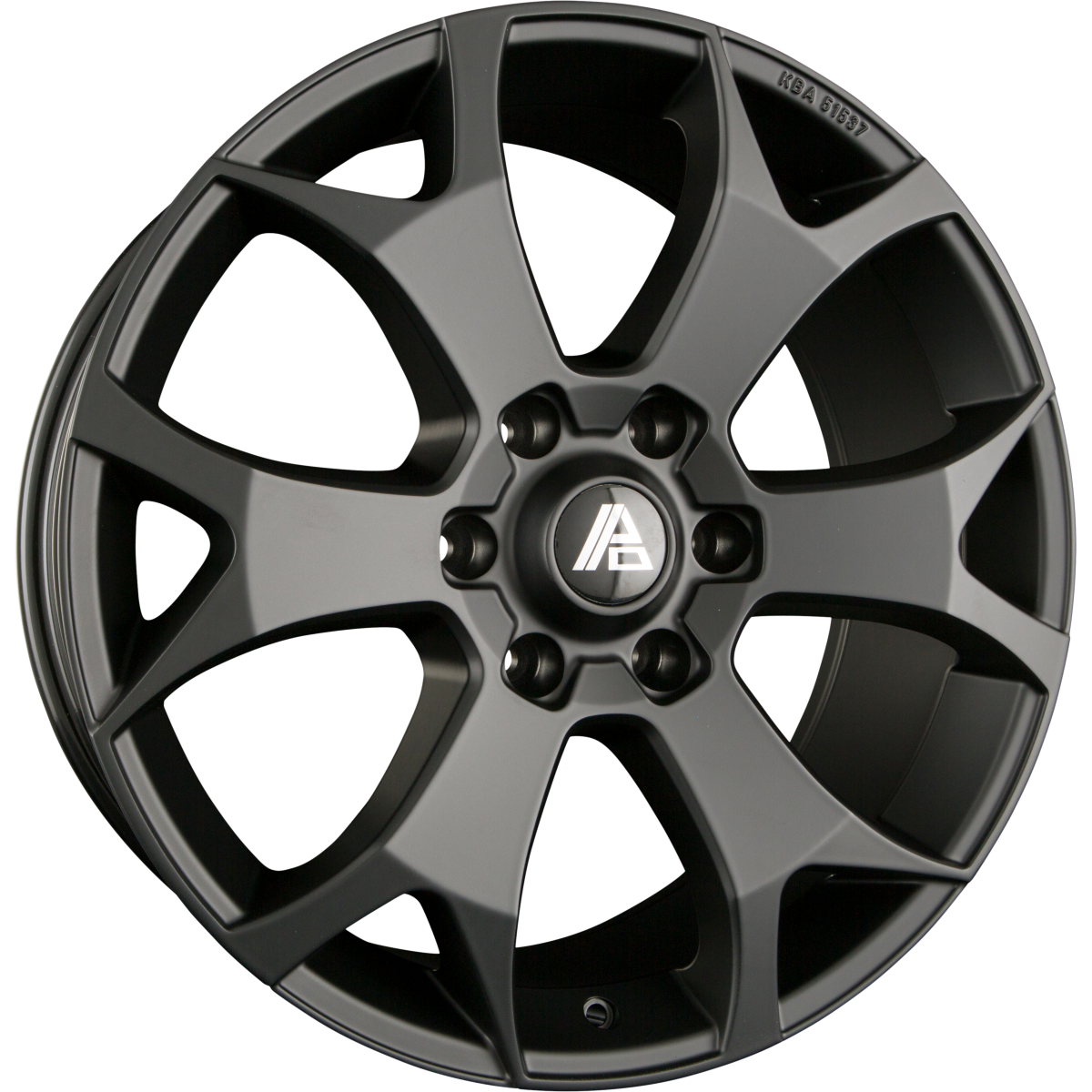 Drewske GHOST.6 Matt Black Alufelge 8.5x20 Zoll ET45 LK 6x139.7 ML93.1 – Bild 2