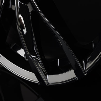 MIM EVO001 Black Glossy Alufelge 6x15 Zoll ET35 LK 5x100 ML60.1 – Bild 4