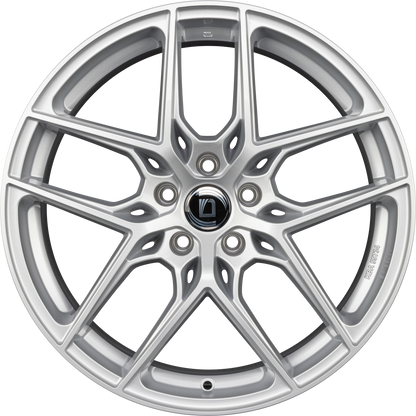 1000 Miglia MM1004 Silver Alufelge 8x18 Zoll ET45 LK 5x114.3 ML73.1