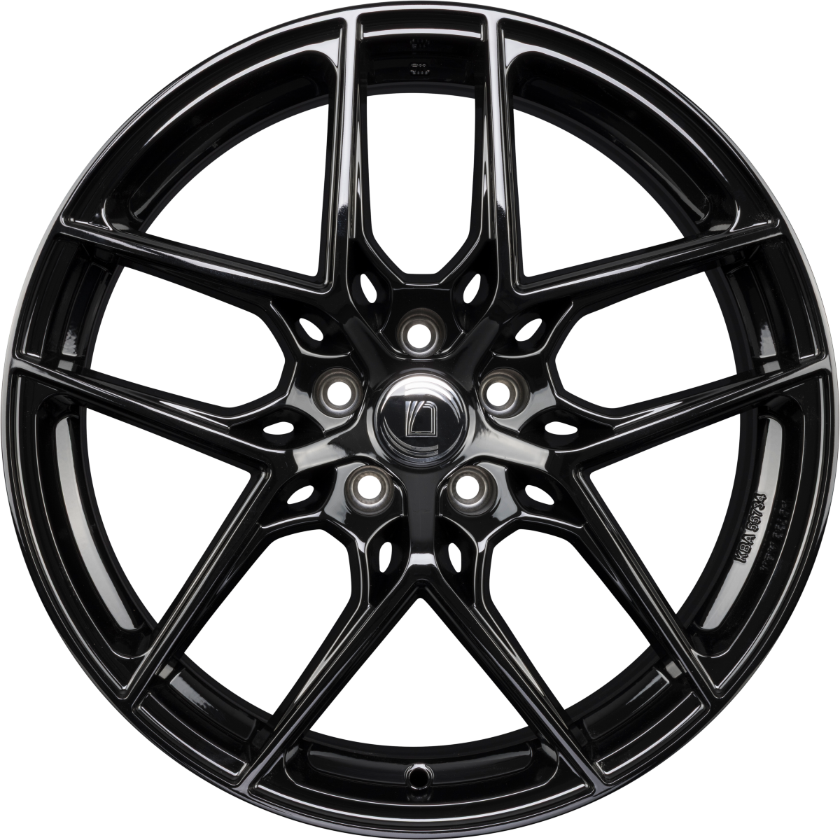 1000 Miglia MM1004 Gloss Black Alufelge 8.5x20 Zoll ET30 LK 5x112 ML66.6