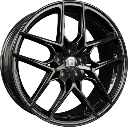 1000 Miglia MM1004 Gloss Black Alufelge 8.5x20 Zoll ET30 LK 5x112 ML66.6 – Bild 2