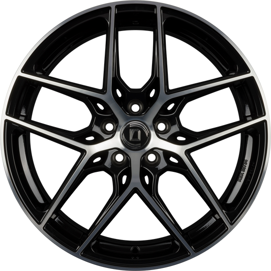 1000 Miglia MM1004 Gloss Black Polished Alufelge 8.5x20 Zoll ET30 LK 5x112 ML66.6