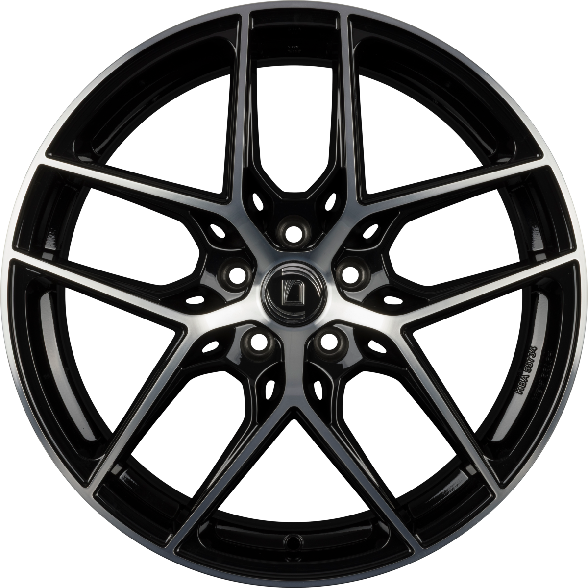 1000 Miglia MM1004 Gloss Black Polished Alufelge 8.5x20 Zoll ET30 LK 5x112 ML66.6
