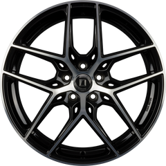 1000 Miglia MM1004 Gloss Black Polished Alufelge 8.5x20 Zoll ET30 LK 5x112 ML66.6