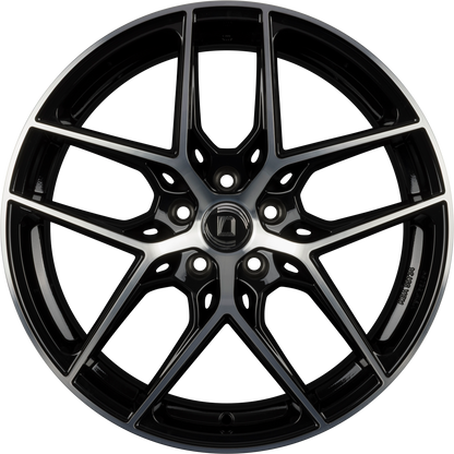 1000 Miglia MM1004 Gloss Black Polished Alufelge 8.5x20 Zoll ET30 LK 5x112 ML66.6