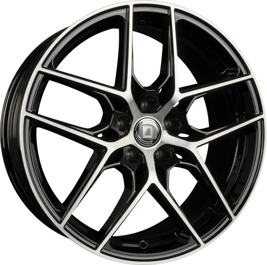 1000 Miglia MM1004 Gloss Black Polished Alufelge 8.5x20 Zoll ET30 LK 5x112 ML66.6 – Bild 2