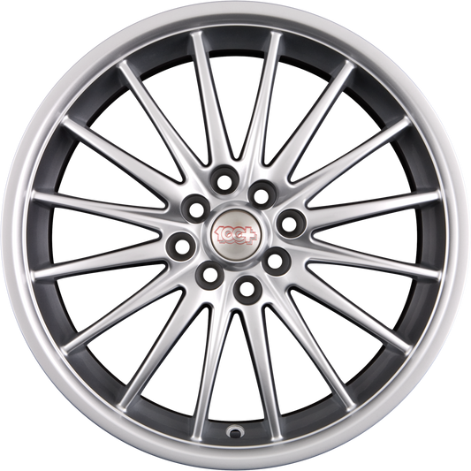 Team Dynamics Jet Glitter-Silver (8L) Alufelge 7x16 Zoll ET38 LK 4x98 ML73.1
