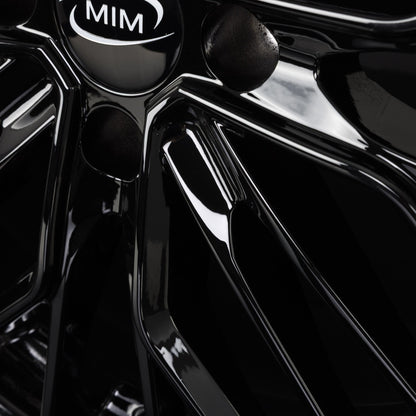 MIM ANKY4 Black Glossy Alufelge 7x17 Zoll ET23 LK 4x108 ML65.1 – Bild 3