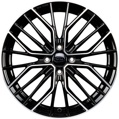 MIM ANKY4 Black Mirror Alufelge 7x17 Zoll ET38 LK 4x108 ML63.4