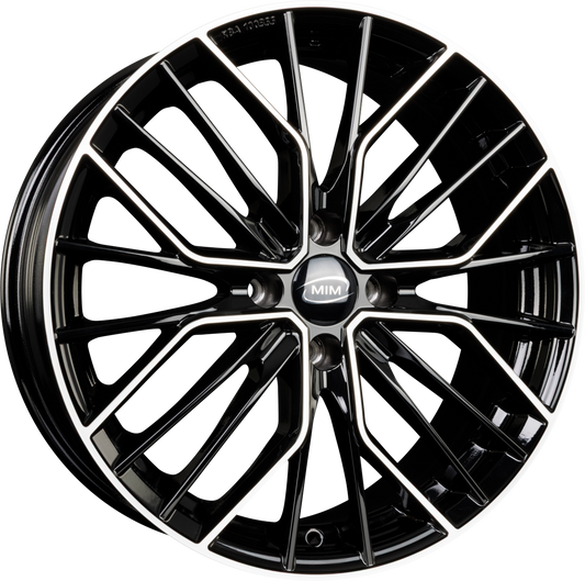 MIM ANKY4 Black Mirror Alufelge 6.5x16 Zoll ET34.5 LK 4x98 ML58.1 – Bild 2
