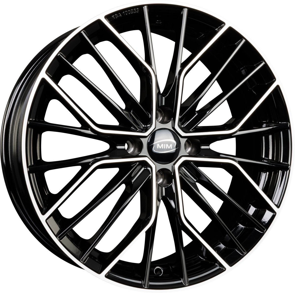 MIM ANKY4 Black Mirror Alufelge 6.5x16 Zoll ET34.5 LK 4x98 ML58.1 – Bild 2