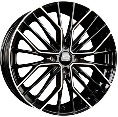 MIM ANKY4 Black Mirror Alufelge 6.5x16 Zoll ET34.5 LK 4x98 ML58.1 – Bild 2