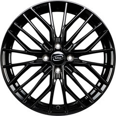 MIM ANKY4 Black Glossy Alufelge 7x18 Zoll ET38 LK 4x98 ML58.1