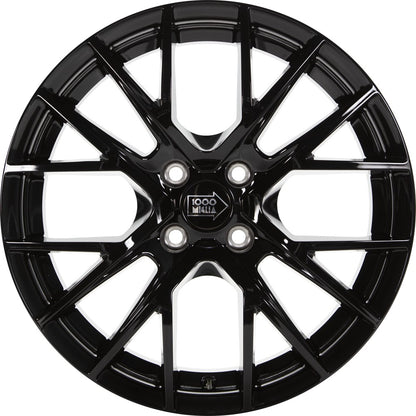 1000 Miglia MM10094 gloss black 6.5x16 ET35 - LK4/98 ML58.1