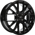 1000 Miglia MM10094 gloss black 6.5x16 ET40 - LK4/108 ML63.4