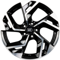 1000 Miglia MM1031 Gloss Black Polished Alufelge 7.5x18 Zoll ET33 LK 5x108 ML73.1