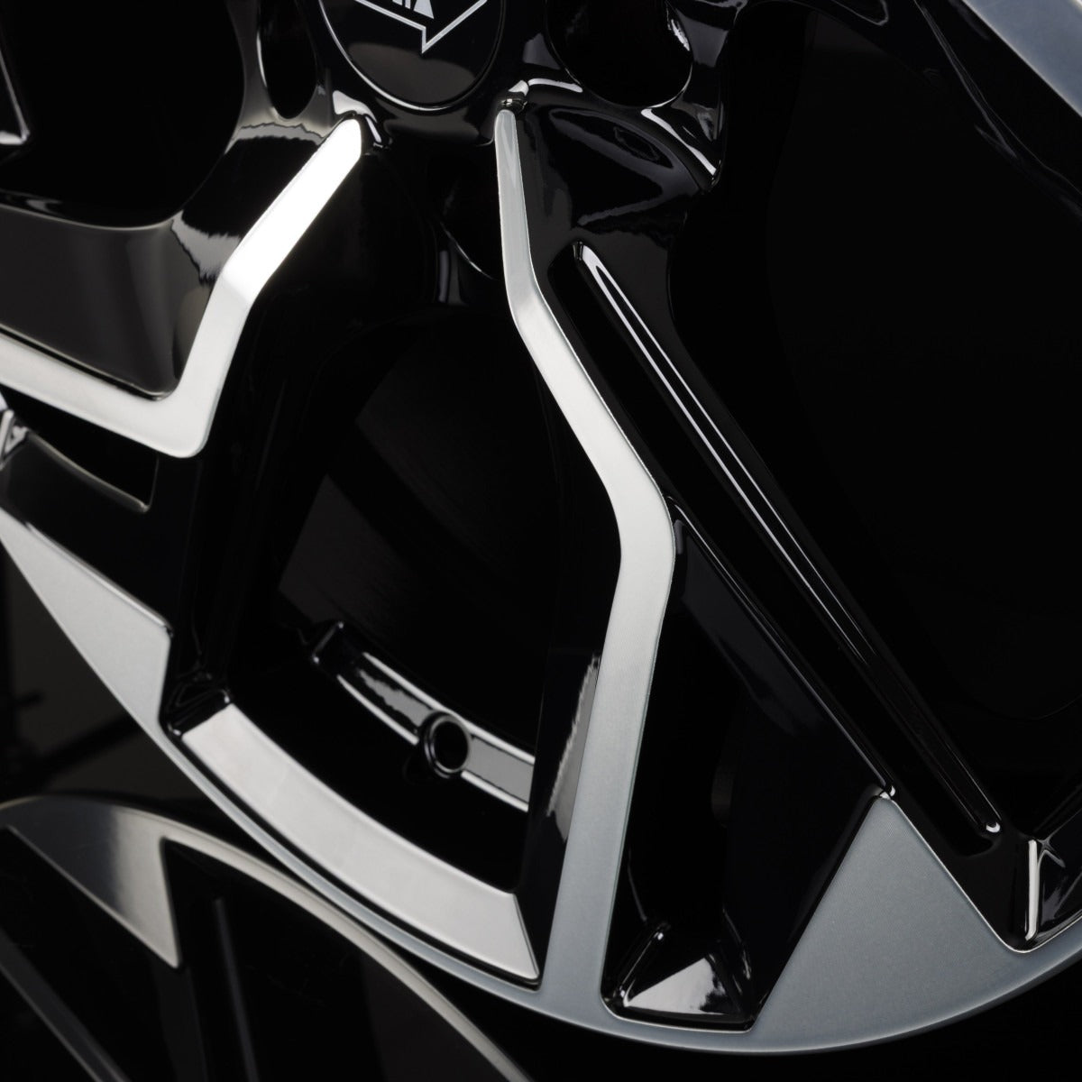 1000 Miglia MM1031 Gloss Black Polished Alufelge 7.5x18 Zoll ET33 LK 5x108 ML73.1 – Bild 4