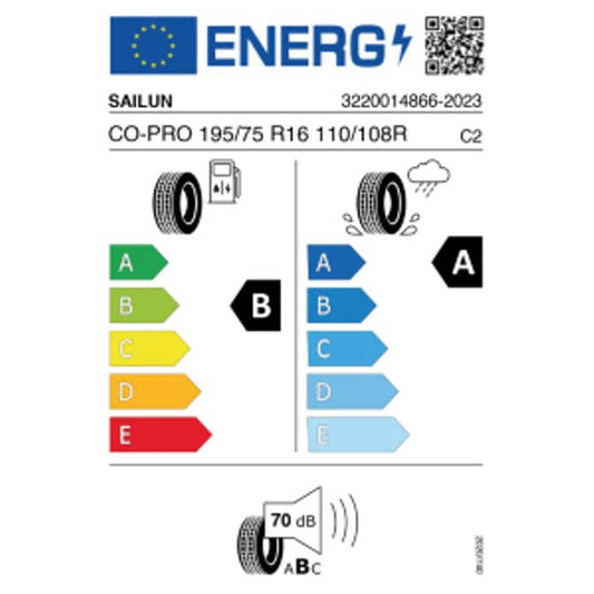 Sailun Commercio Pro LC51 195/75 R16 110/108R Sommer DOT 2023 – Bild 2