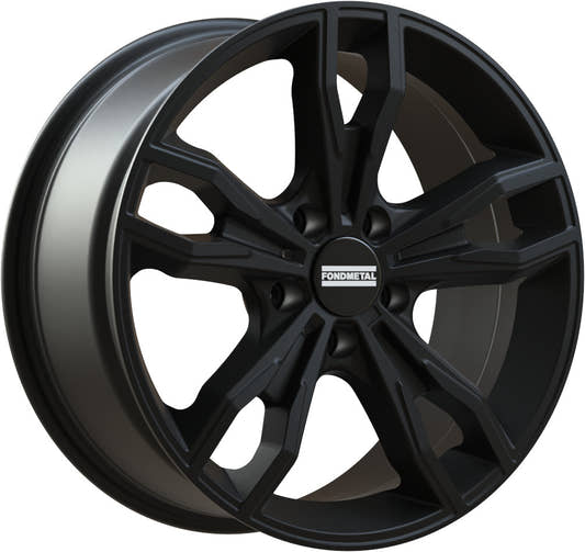 Fondmetal Alke matt black Alufelge 10x20 Zoll ET50.08 LK 5x127 ML71.6
