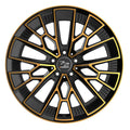 Fondmetal 1972 Glossy Black Bronze Machined Alufelge 9x20 Zoll ET20 LK 5x115 ML71.6
