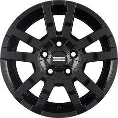 Fondmetal 7700-1 Glossy Black Alufelge 8x17 Zoll ET38 LK 5x127 ML71.6