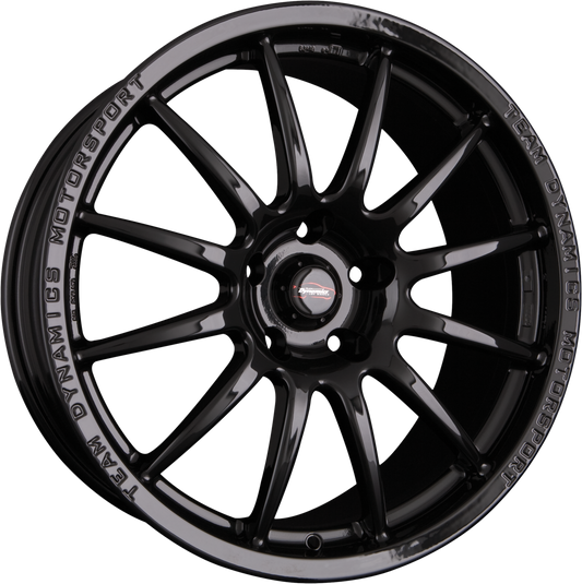 Team Dynamics Pro Race 1.2 Gloss-Black Alufelge 8x18 Zoll ET40 LK 5x110 ML73.1 – Bild 2