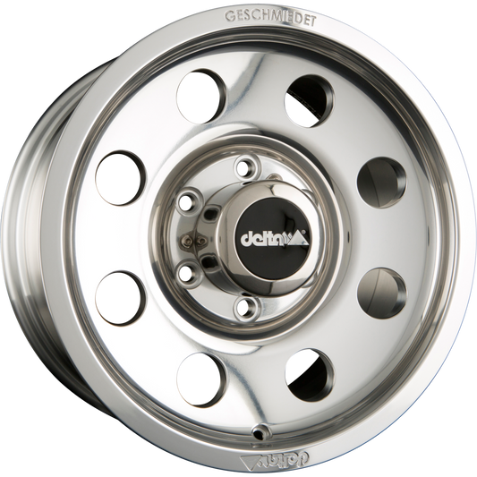 DELTA 4x4 Legacy Forged Polished - Alu Poliert mit Klarlack Alufelge 8x16 Zoll ET25 LK 6x139.7 ML106.1 – Bild 2