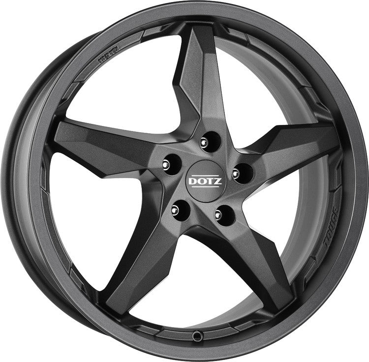 Dotz Touge graphite matt Alufelge 8x18 Zoll ET40 LK 5x114.3 ML71.6