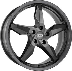 Dotz Touge graphite matt Alufelge 8x18 Zoll ET40 LK 5x114.3 ML71.6