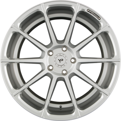 Yido Performance YP2 Kazim Matt Silber Alufelge 9.5x19 Zoll ET45 LK 5x112 ML66.6