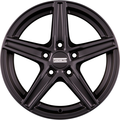 Fondmetal 8100 Matt Black Alufelge 6.5x16 Zoll ET50 LK 5x114.3 ML66.1