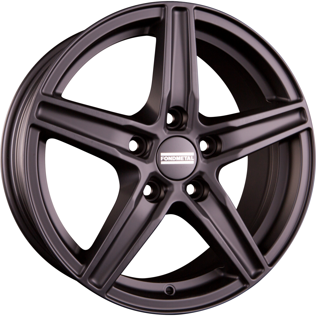 Fondmetal 8100 Matt Black Alufelge 6.5x16 Zoll ET50 LK 5x114.3 ML66.1 – Bild 2