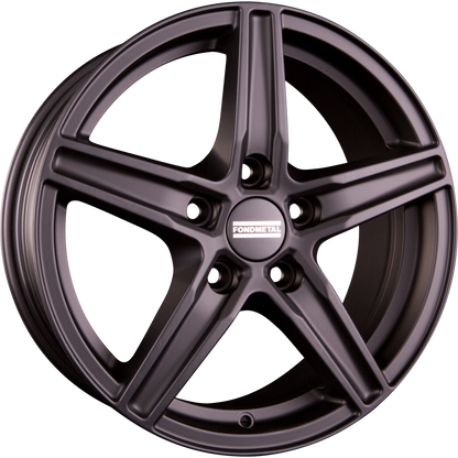 Fondmetal 8100 Matt Black Alufelge 6.5x16 Zoll ET50 LK 5x114.3 ML66.1 – Bild 2