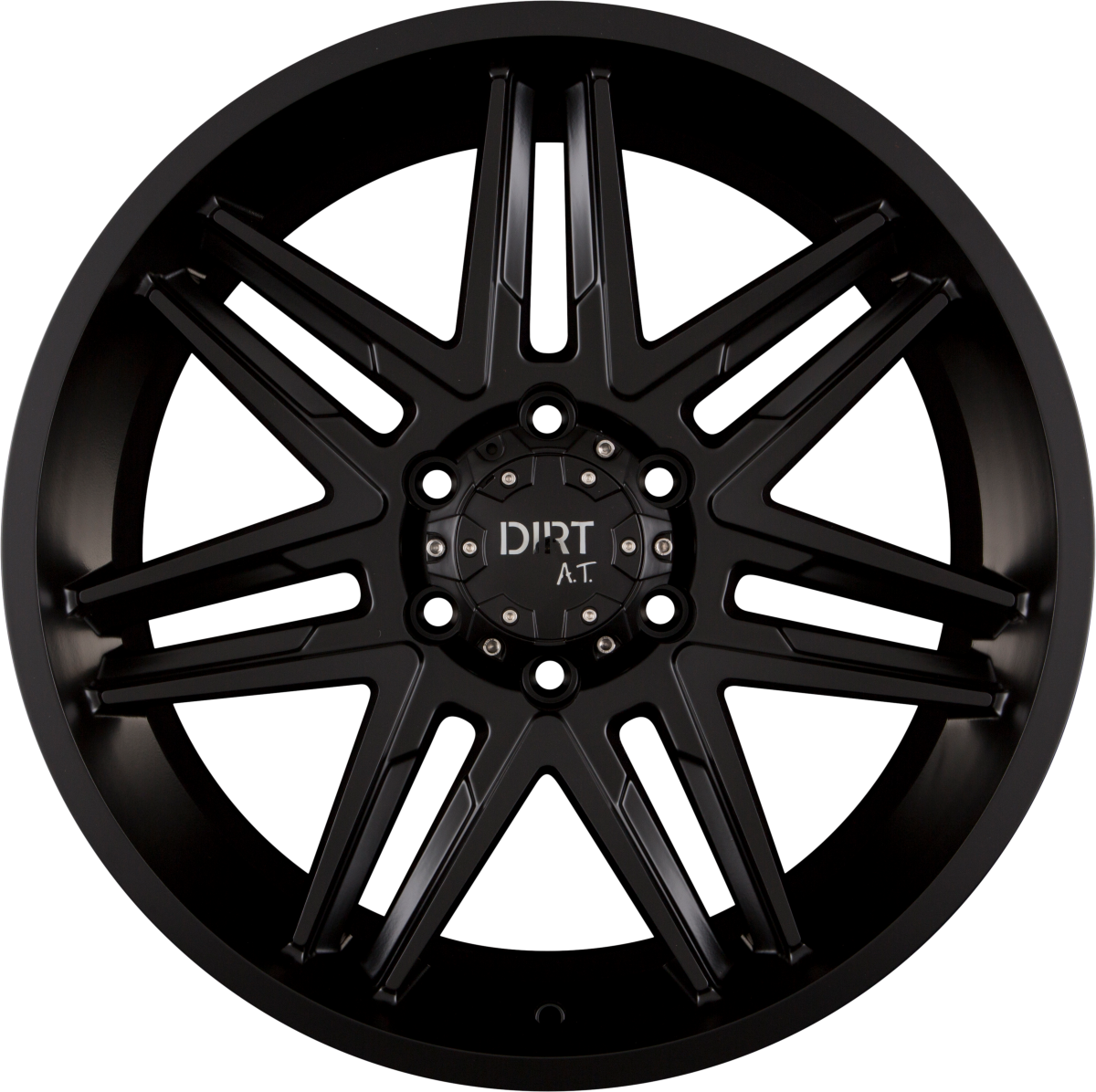 Dirt A.T. D62 Flat Black Alufelge 9x20 Zoll ET25 LK 6x139.7 ML106.1
