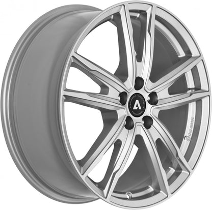 Akoni AK08 silver Alufelge 8x19 Zoll ET44 LK 5x112 ML57.1 – Bild 3