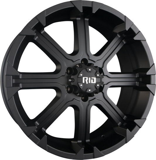 RID R13 Matte Black Alufelge 9.5x22 Zoll ET25 LK 6x114.3 ML66.1 – Bild 2