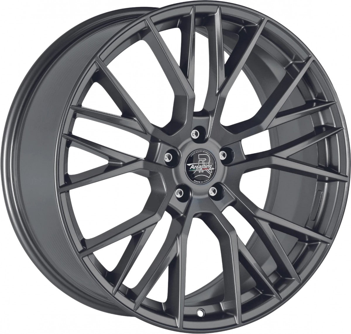 Arcasting Gladio anthracite glossy 9x21 ET30 - LK5/120 ML64.1