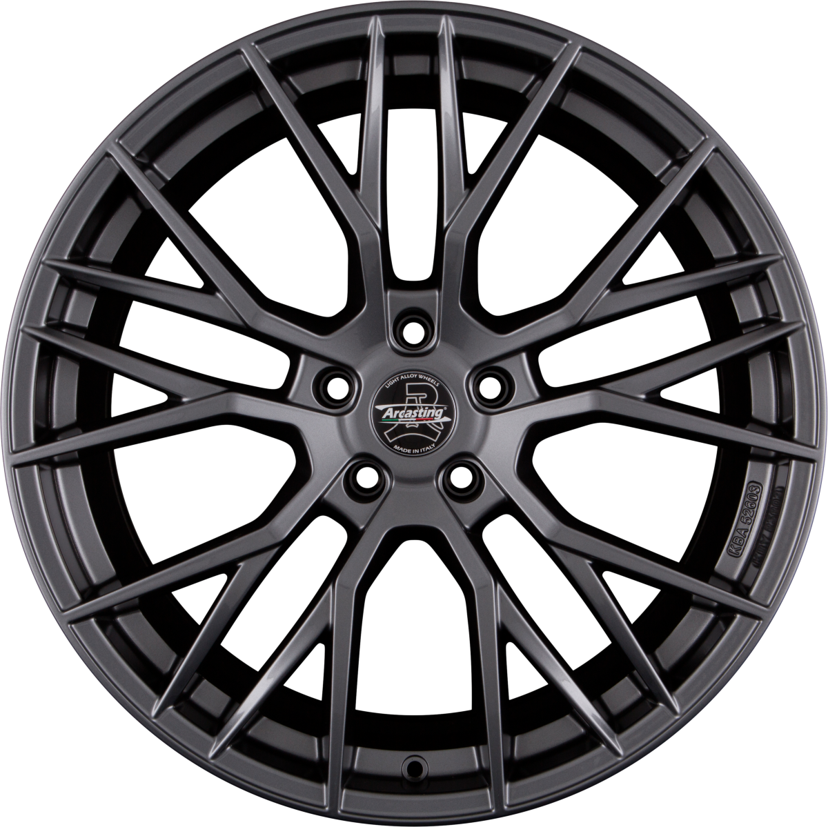 Arcasting Gladio anthracite glossy Alufelge 9x21 Zoll ET30 LK 5x120 ML72.6 – Bild 2