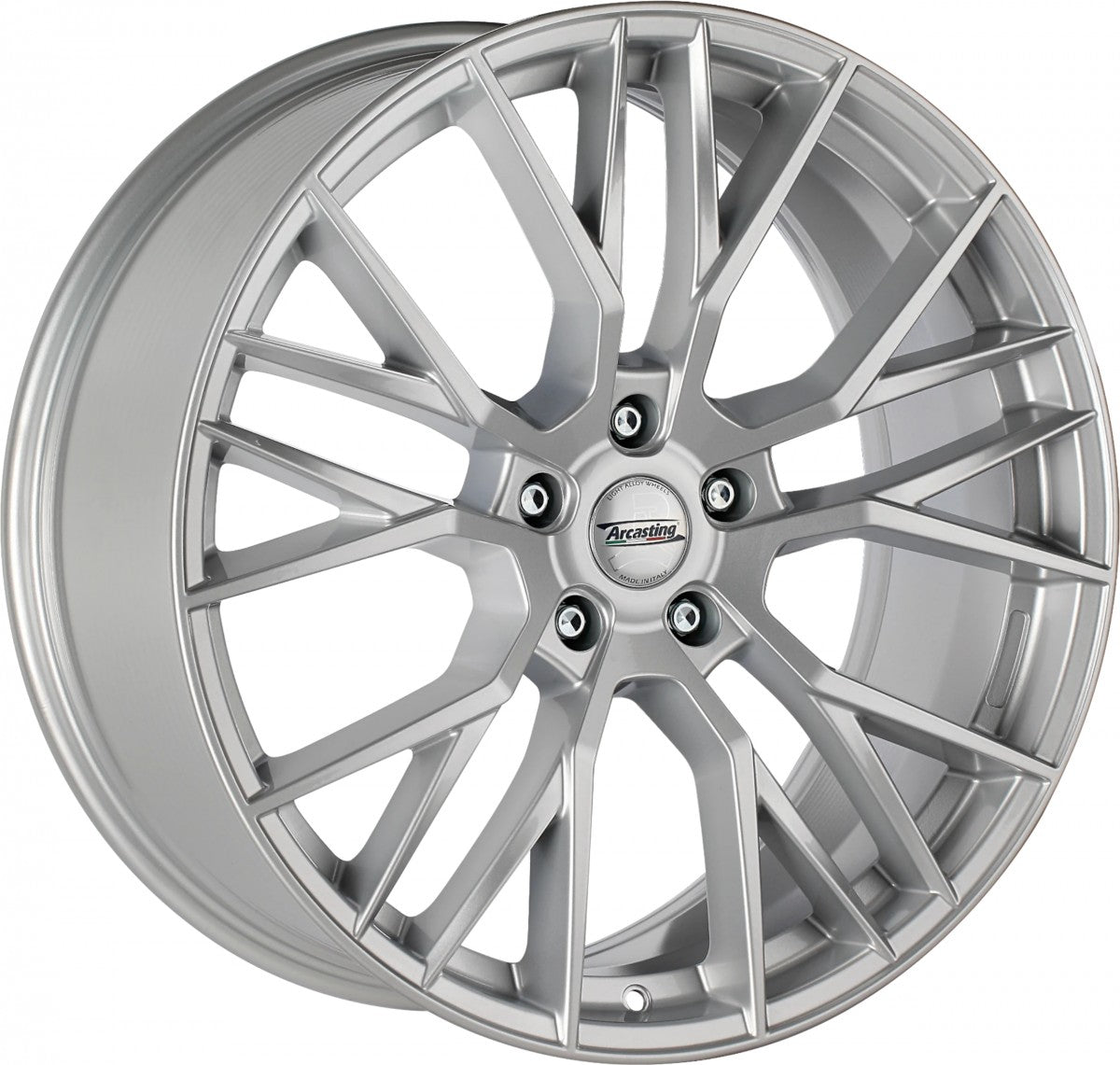 Arcasting Gladio silver 8.5x20 ET30 - LK5/120 ML72.6