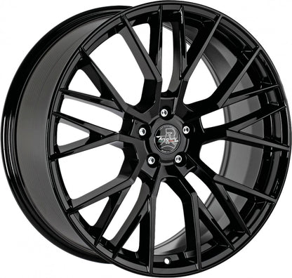 Arcasting Gladio black glossy Alufelge 8x18 Zoll ET43 LK 5x112 ML66.6