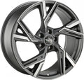 Arcasting Enea matt anthracite polished 8.5x19 ET45 - LK5/112 ML66.6