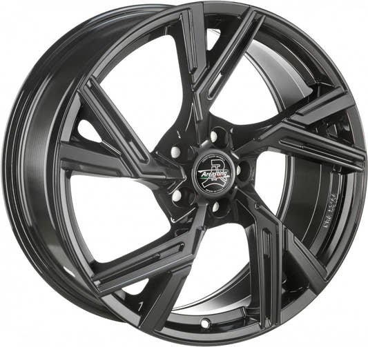 Arcasting Enea glossy black 9x20 ET25 - LK5/112 ML66.6