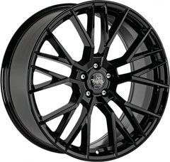 Arcasting Gladio black glossy Alufelge 9.5x19 Zoll ET22 LK 5x112 ML66.6