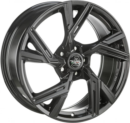 Arcasting Enea glossy black Alufelge 8x18 Zoll ET43 LK 5x112 ML66.6
