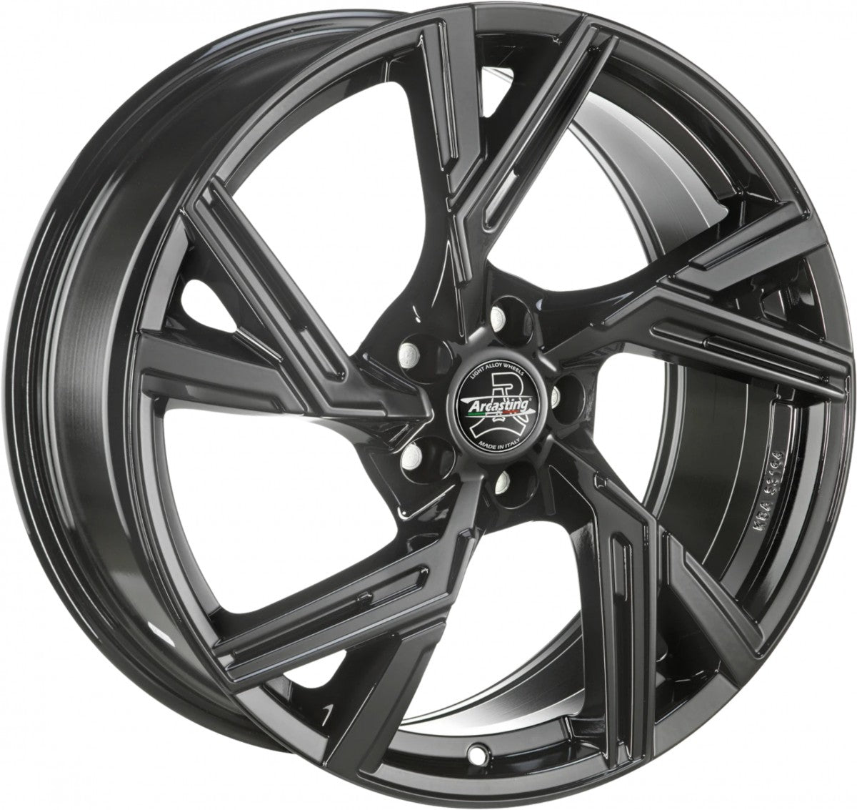 Arcasting Enea glossy black 9x21 ET35 - LK5/112 ML66.6