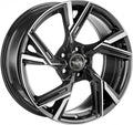 Arcasting Enea black polished 8.5x19 ET45 - LK5/114.3 ML72.6