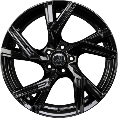Arcasting Enea glossy black Alufelge 8.5x19 Zoll ET45 LK 5x114.3 ML72.6 – Bild 2