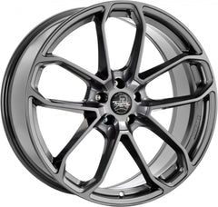 Arcasting Caesar glossy anthracite Alufelge 9.5x21 Zoll ET19 LK 5x112 ML66.6