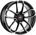 Arcasting Caesar black polished 9.5x21 ET19 - LK5/112 ML66.6