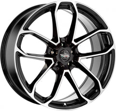 Arcasting Caesar black polished Alufelge 10x22 Zoll ET35 LK 5x112 ML66.6